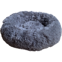 Relaxation Calming Dog Bed Donut Medium 24" or 60cm Hem And Boo